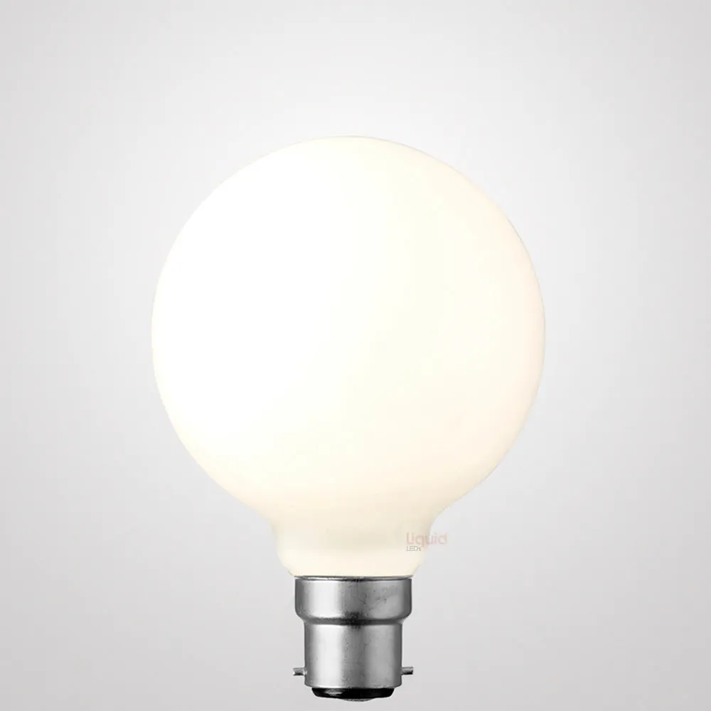 12W G95 LED Globe B22 Matte Finish in Natural White