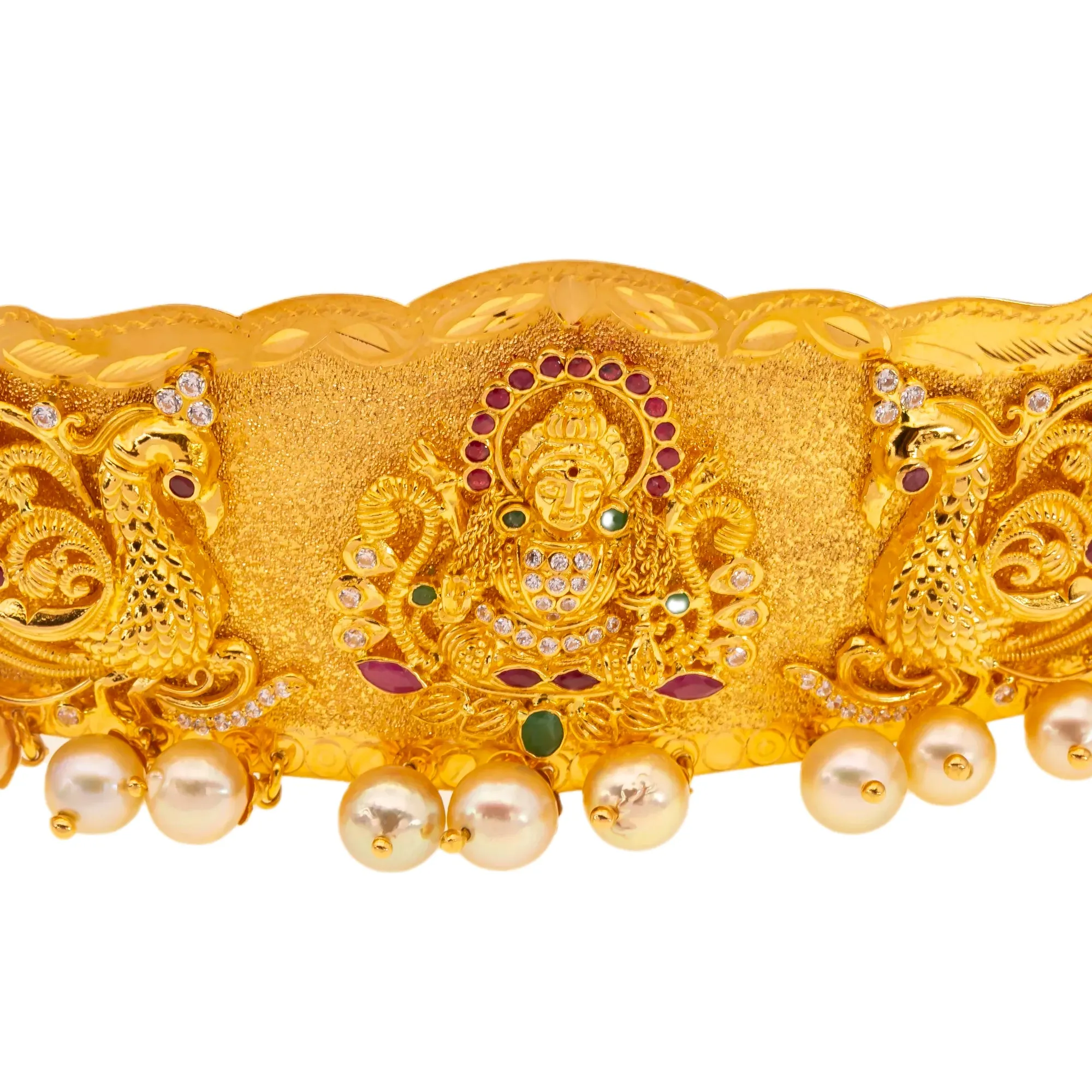 22K Yellow Gold Laxmi Vaddanam Belt (147.7gm)