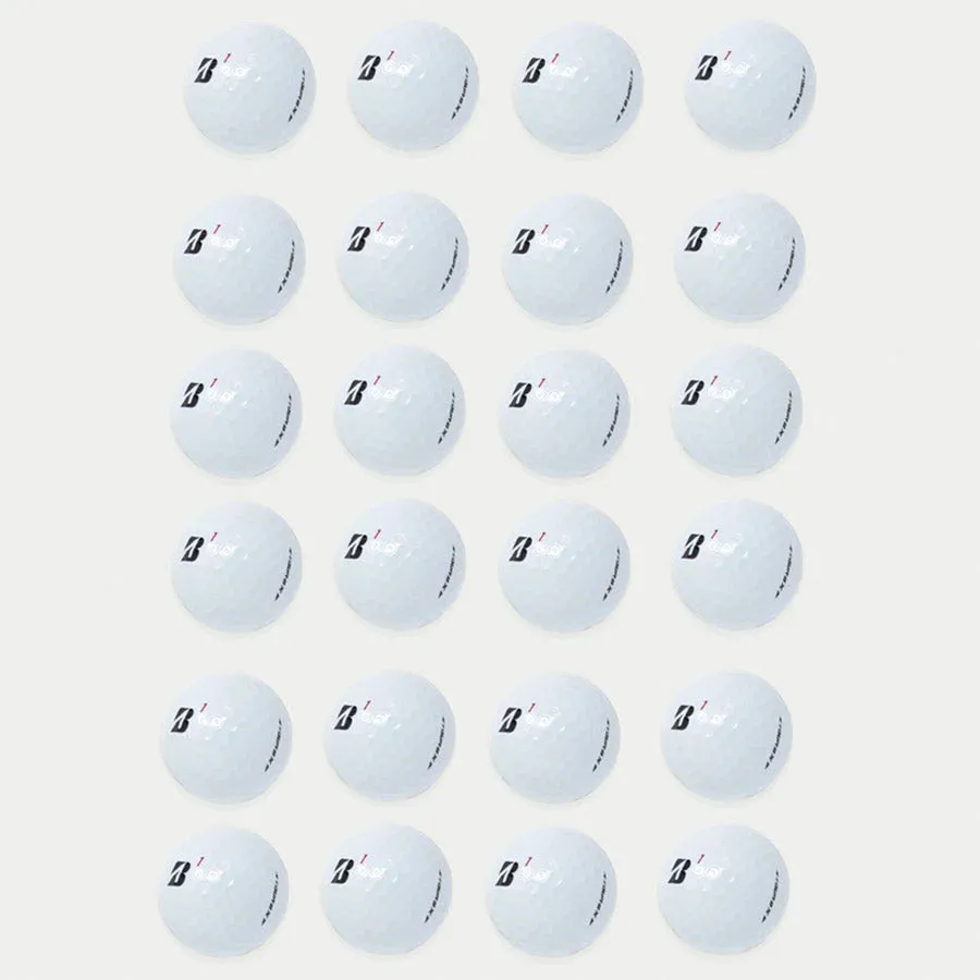 36 Bridgestone Tour BX White Golf Balls - Recycled 5A/4A