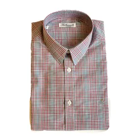 5428A CHECK SHIRT GREY/RED