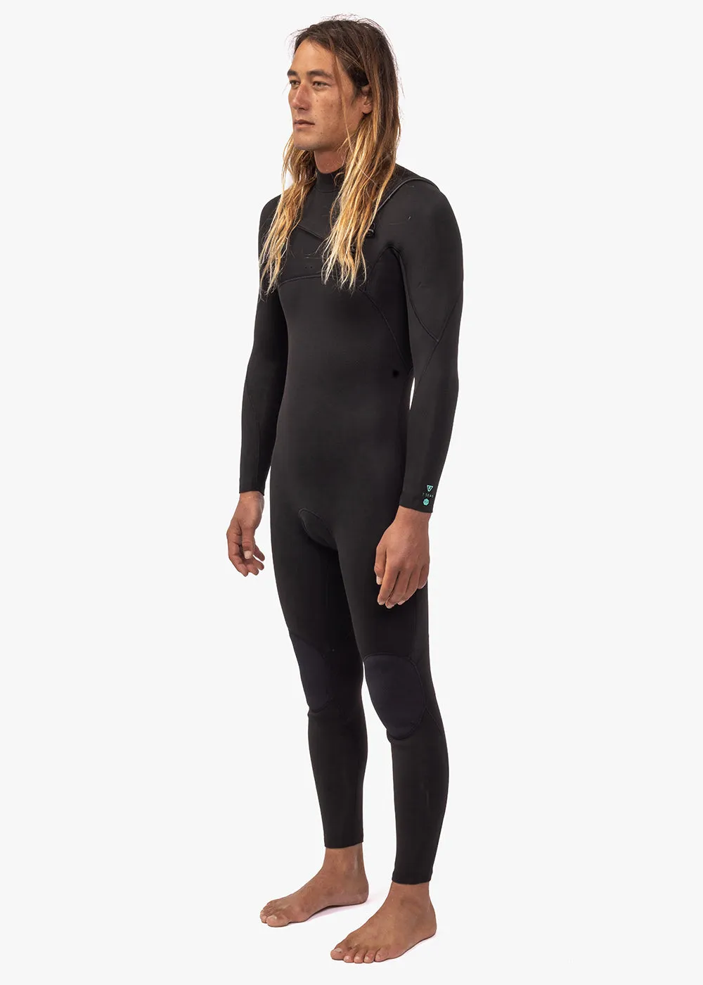 7 Seas 3-2 Full Chest Zip Wetsuit, BLK