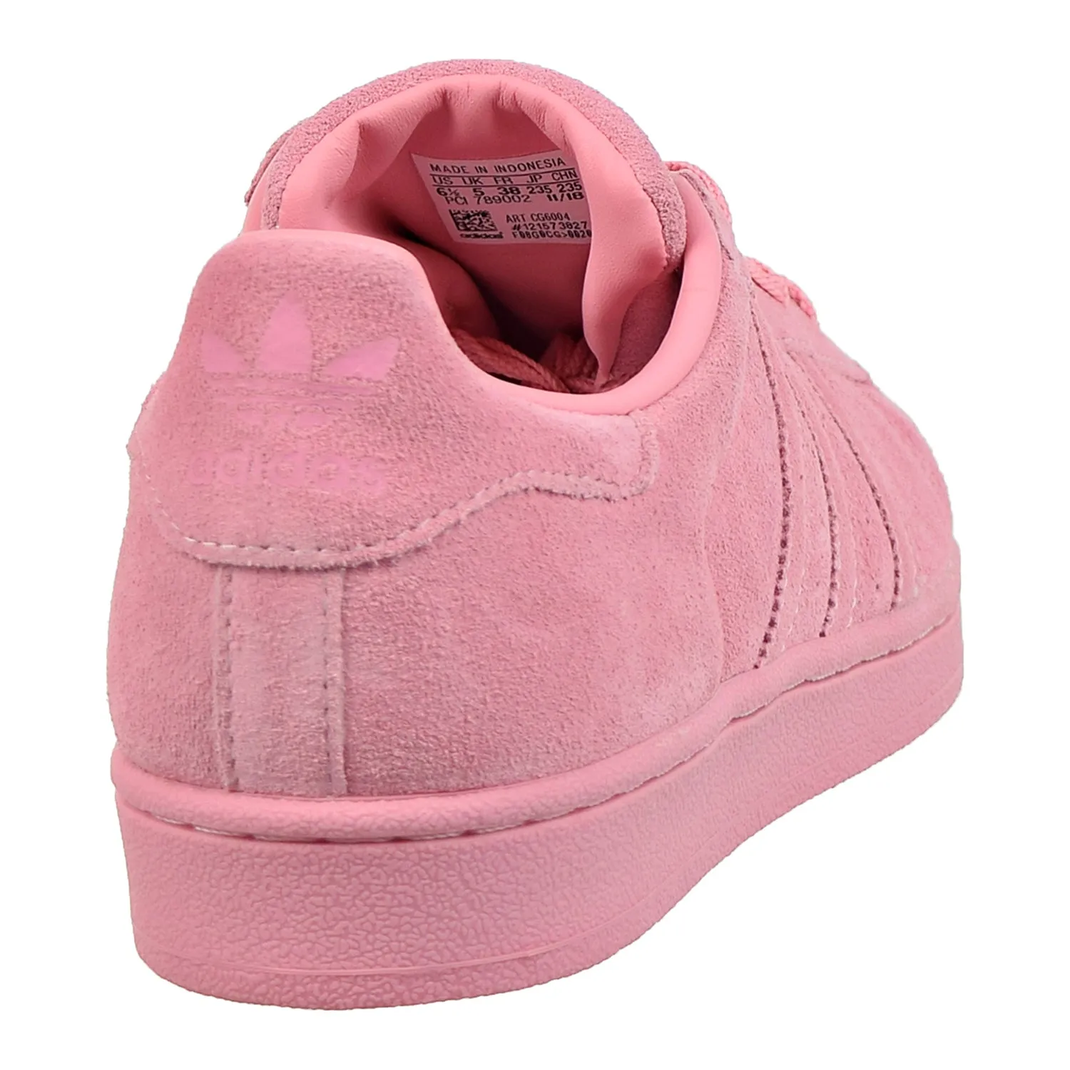 Adidas Superstar Womens Shoes Clear Pink/Clear Pink/Clear Pink