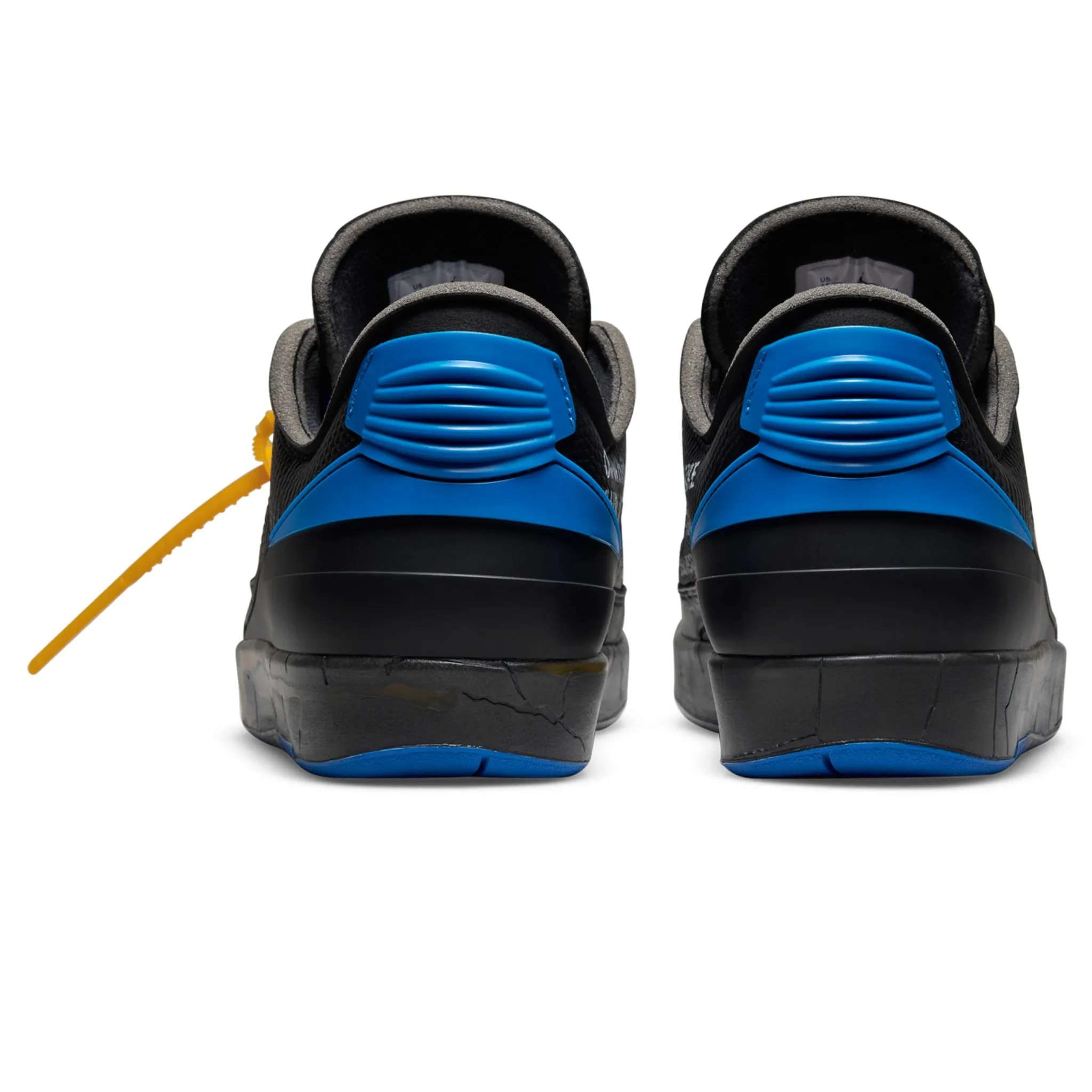 Air Jordan 2 X Off-White Retro Low Black Blue