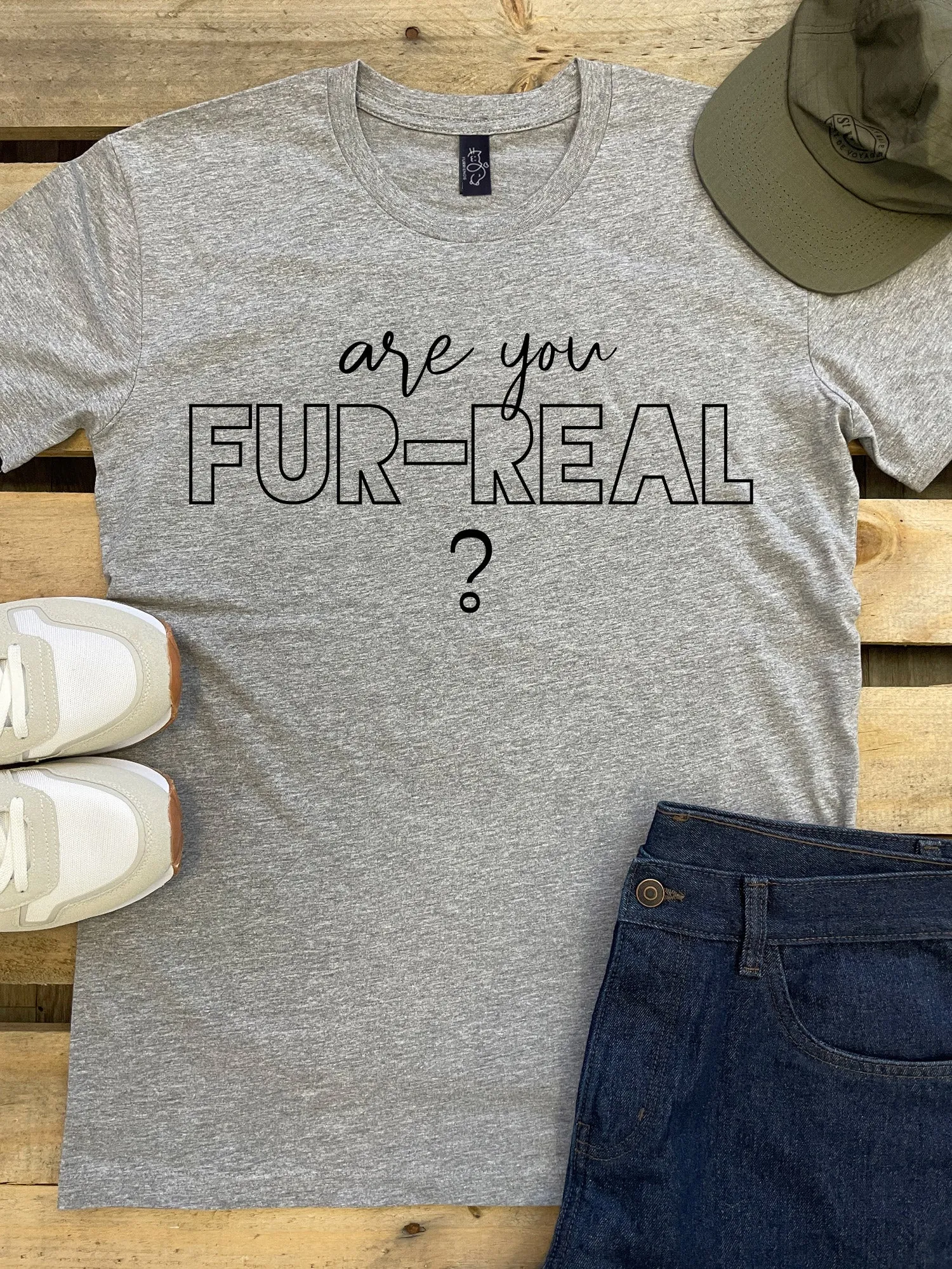 Are You Fur-Real? Essential Unisex Tee