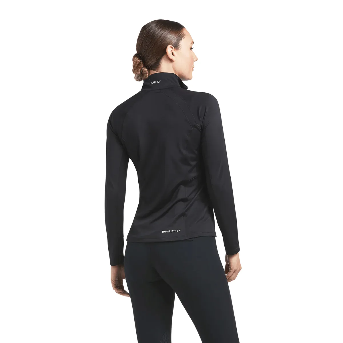 Ariat Womens Sunstopper 2.0 1/4 Zip Black