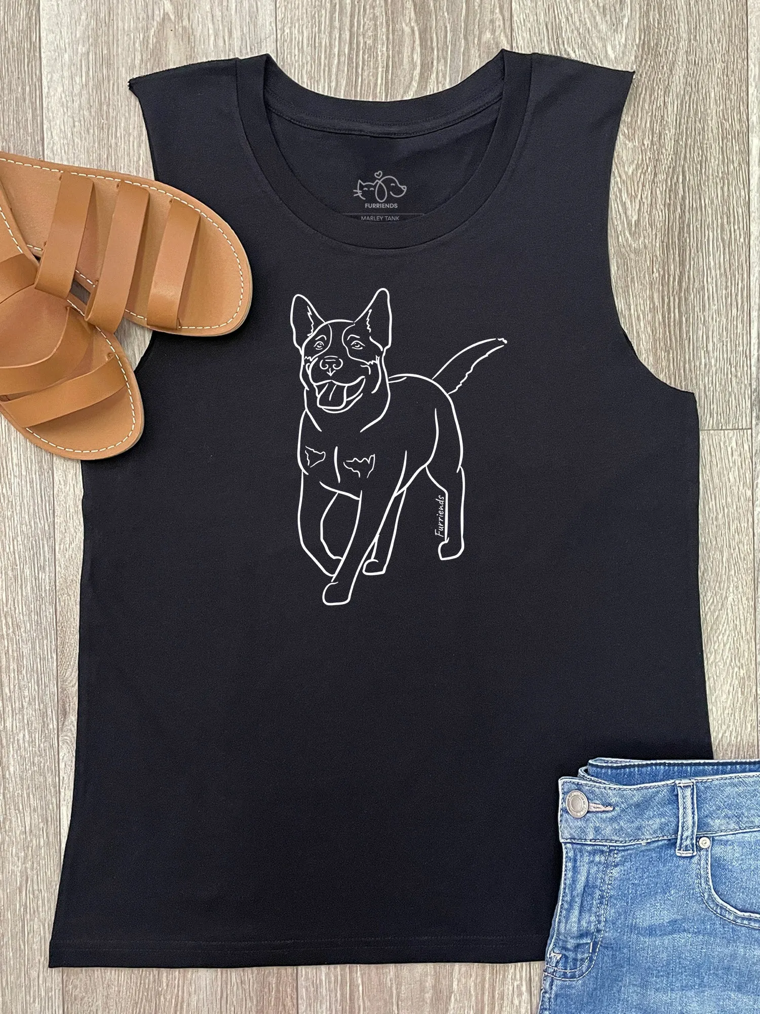 Australian Cattle Dog Marley Tank