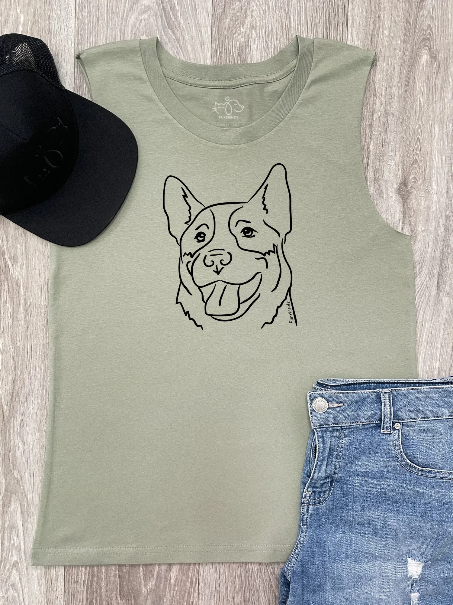 Australian Cattle Dog Marley Tank