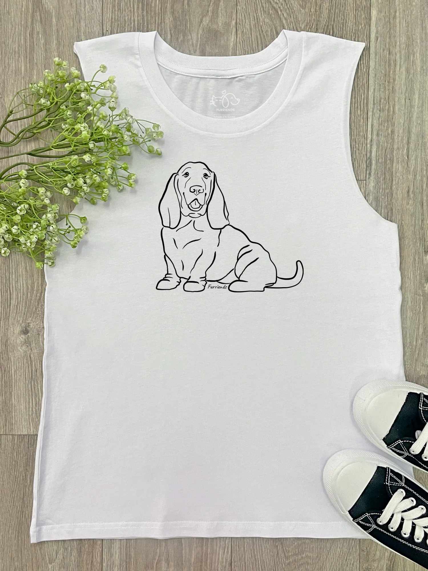 Basset Hound Marley Tank