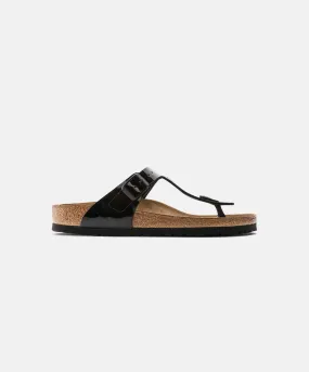 Birkenstock Gizeh Birko-Flor Black Patent Sandals