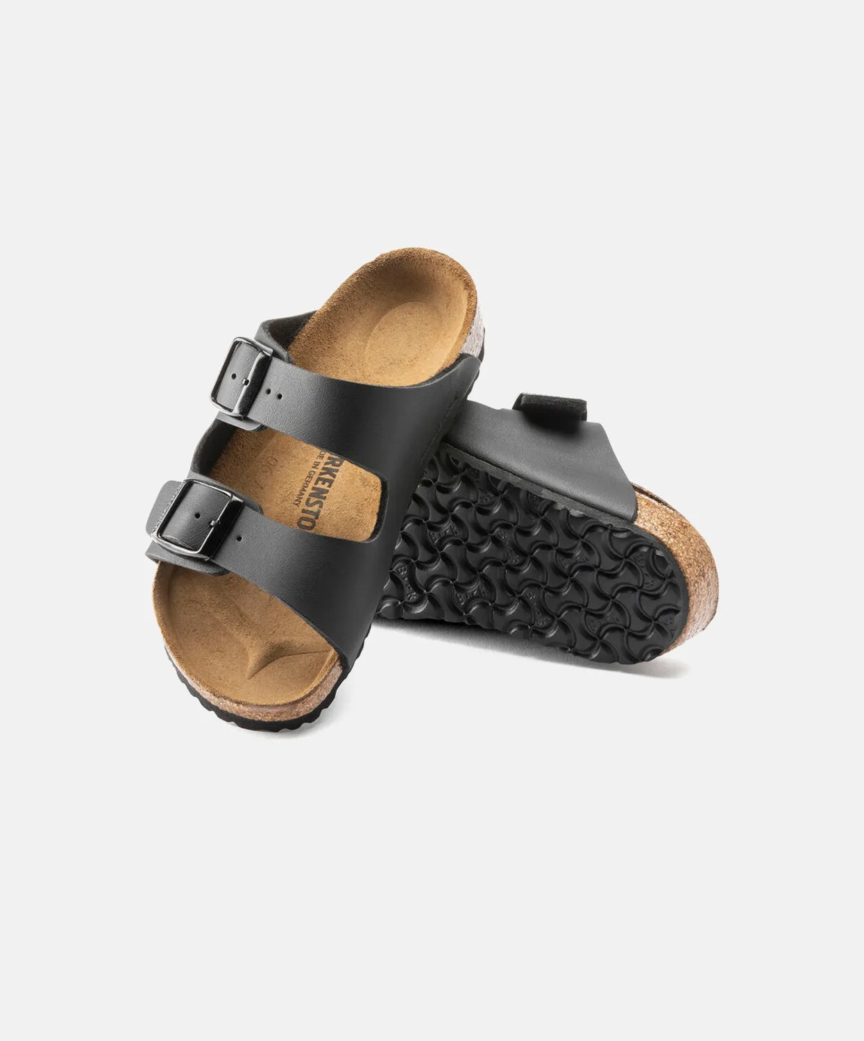 Birkenstock Kids Arizona Birko-Flor Black Sandals