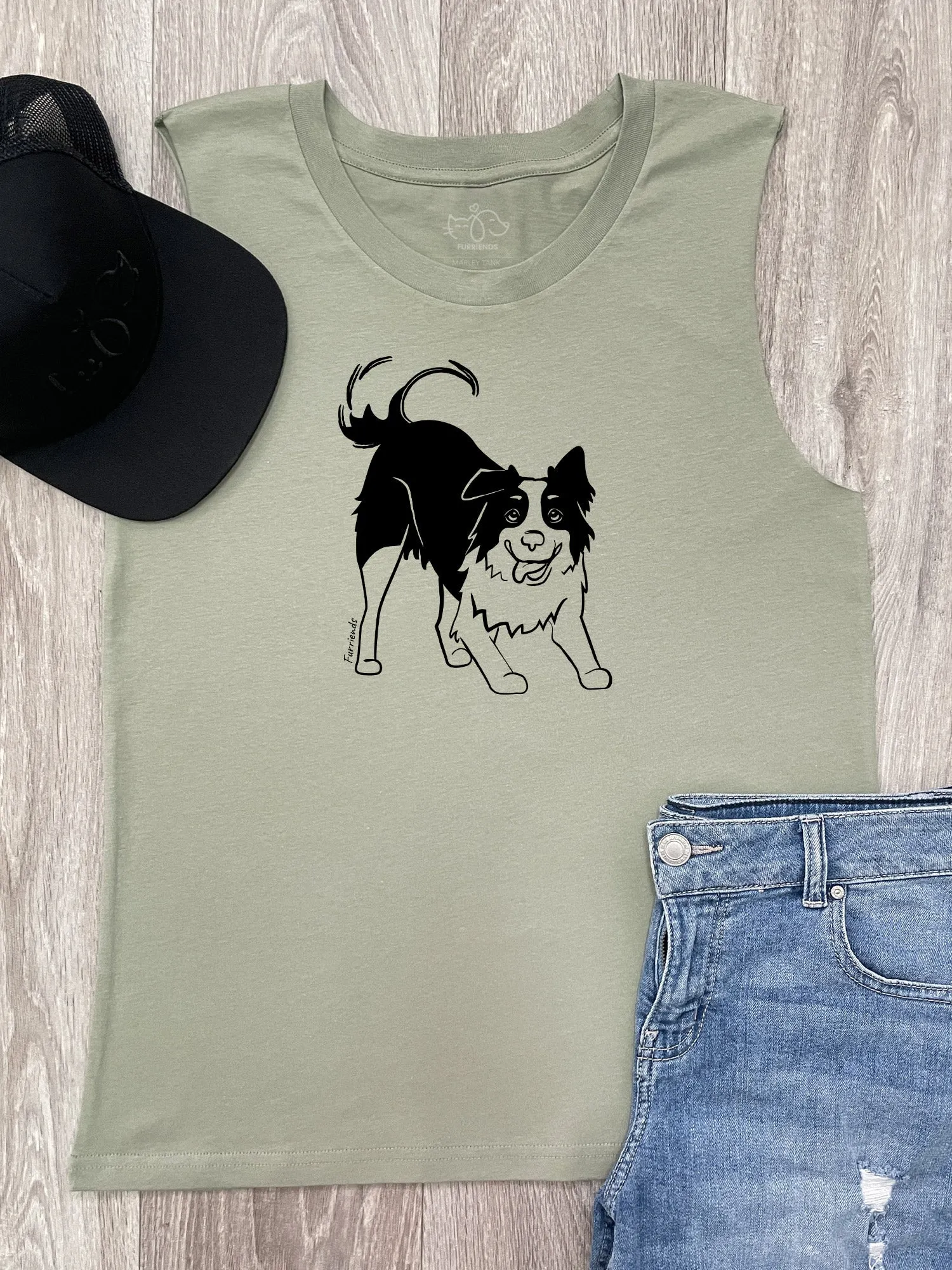 Border Collie Marley Tank