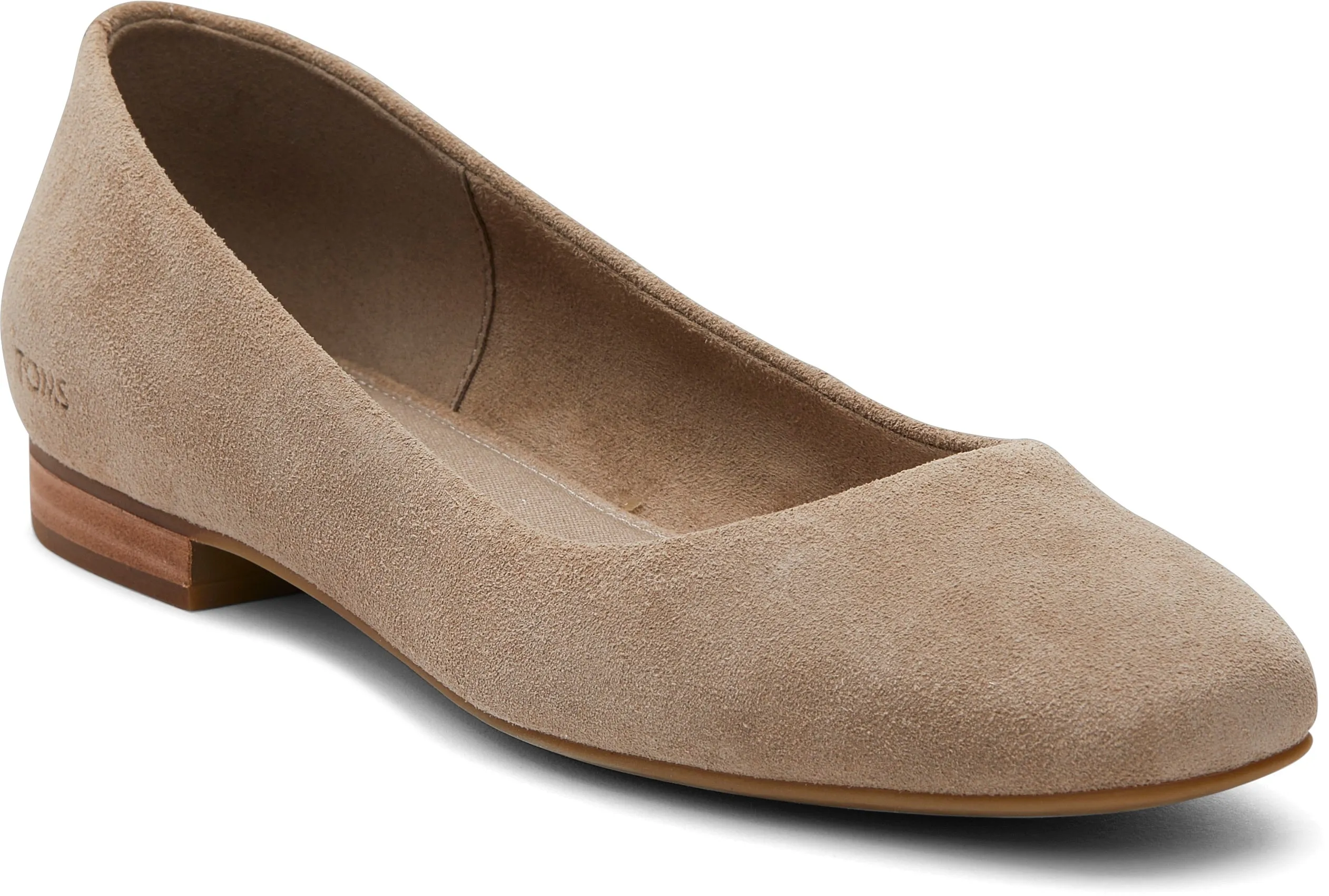 Briella Ballet Flat - Dune Suede