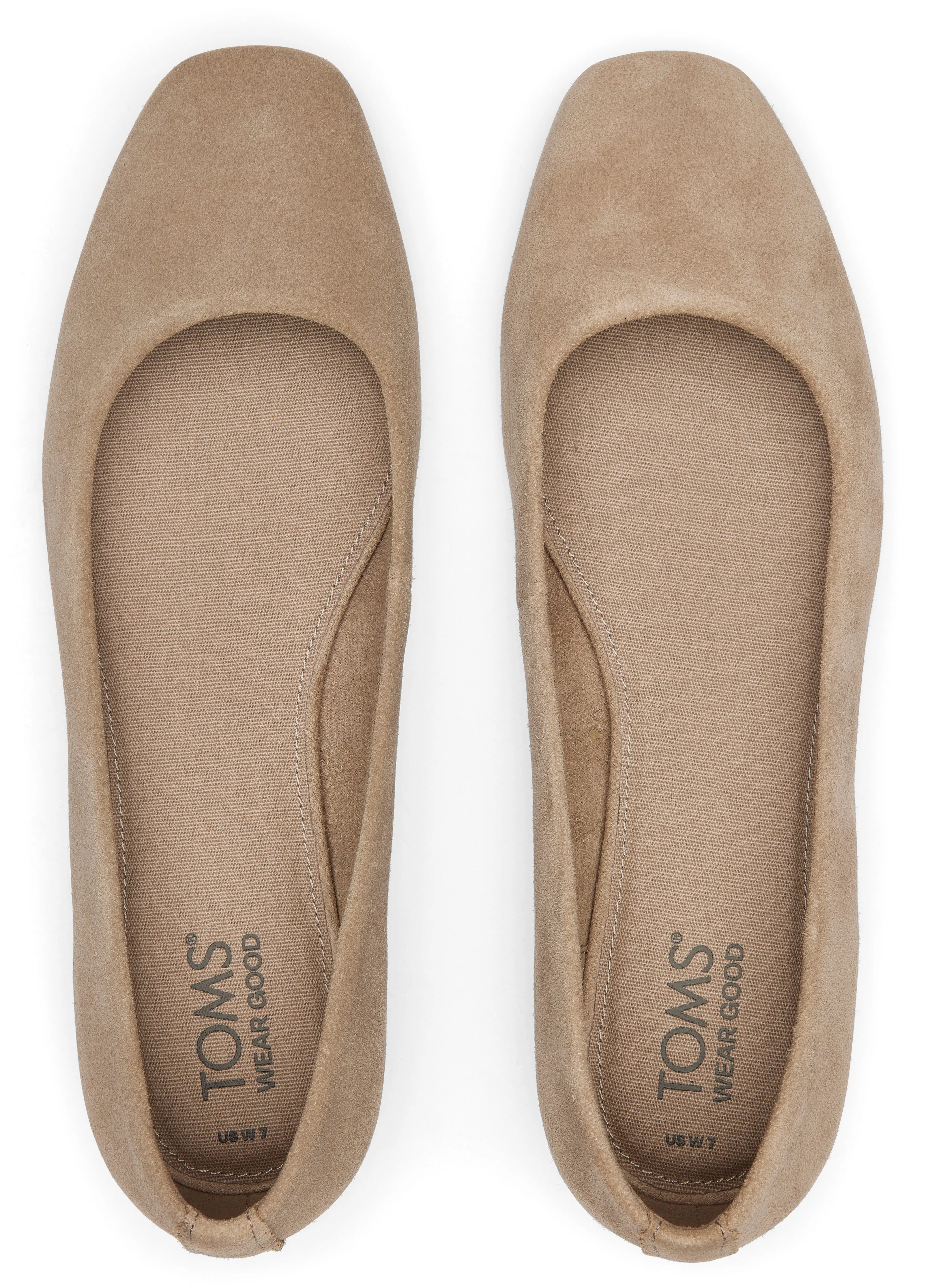 Briella Ballet Flat - Dune Suede