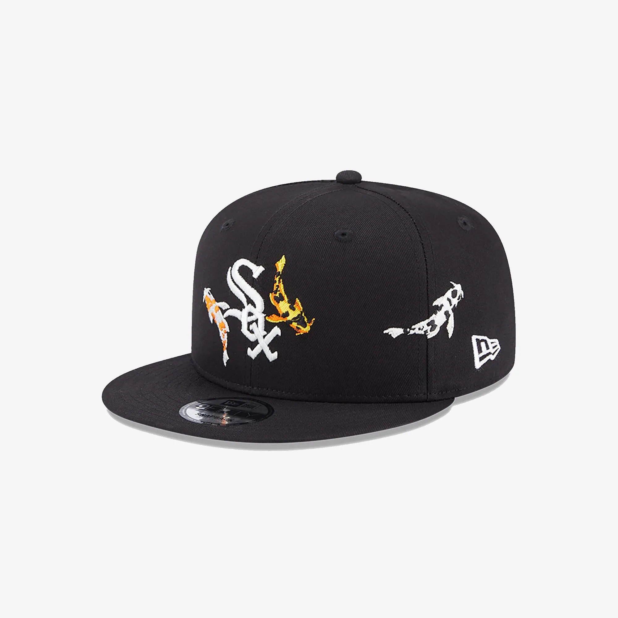 CHICAGO WHITE SOX KOI FISH BLACK 9FIFTY SNAPBACK CAP 'BLACK'