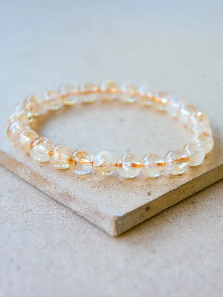 Citrine Mala Bracelet