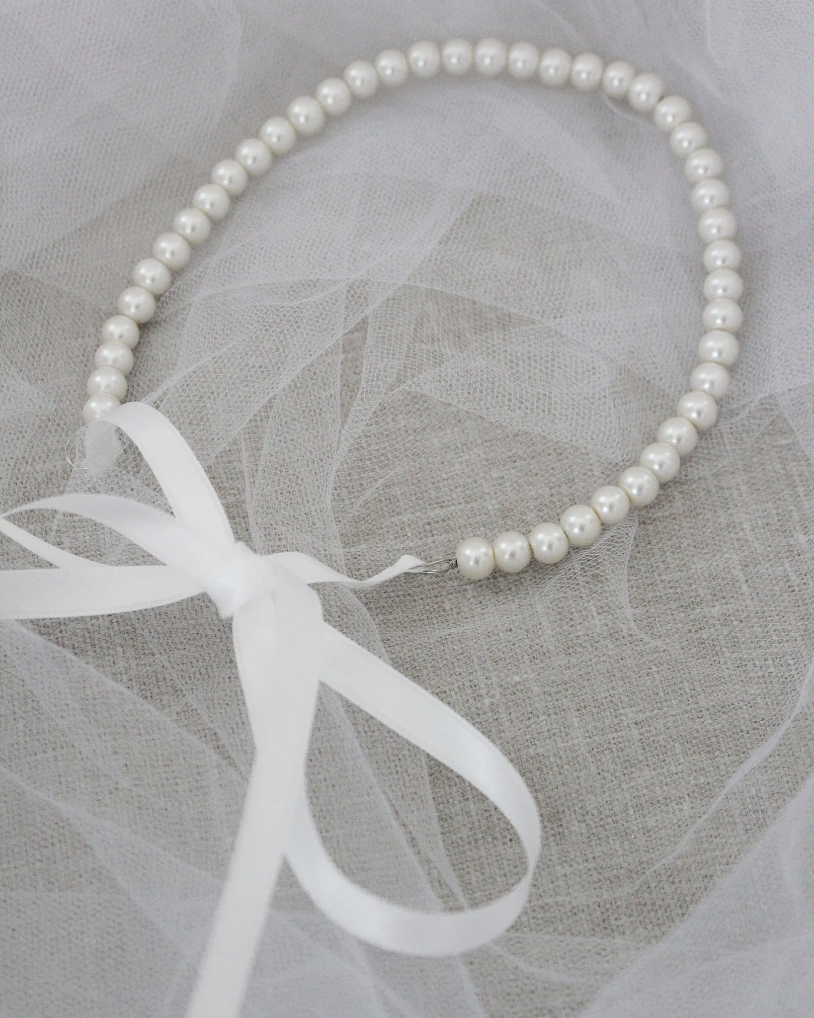 Classic All Pearls Headpiece