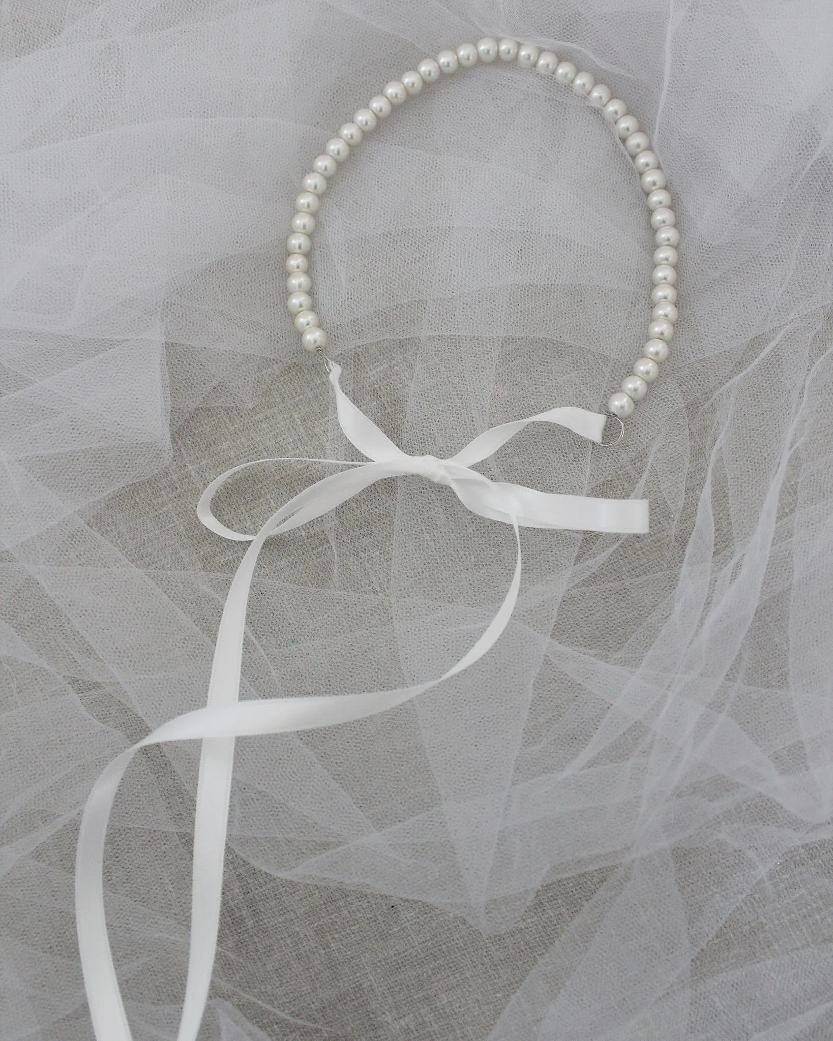 Classic All Pearls Headpiece