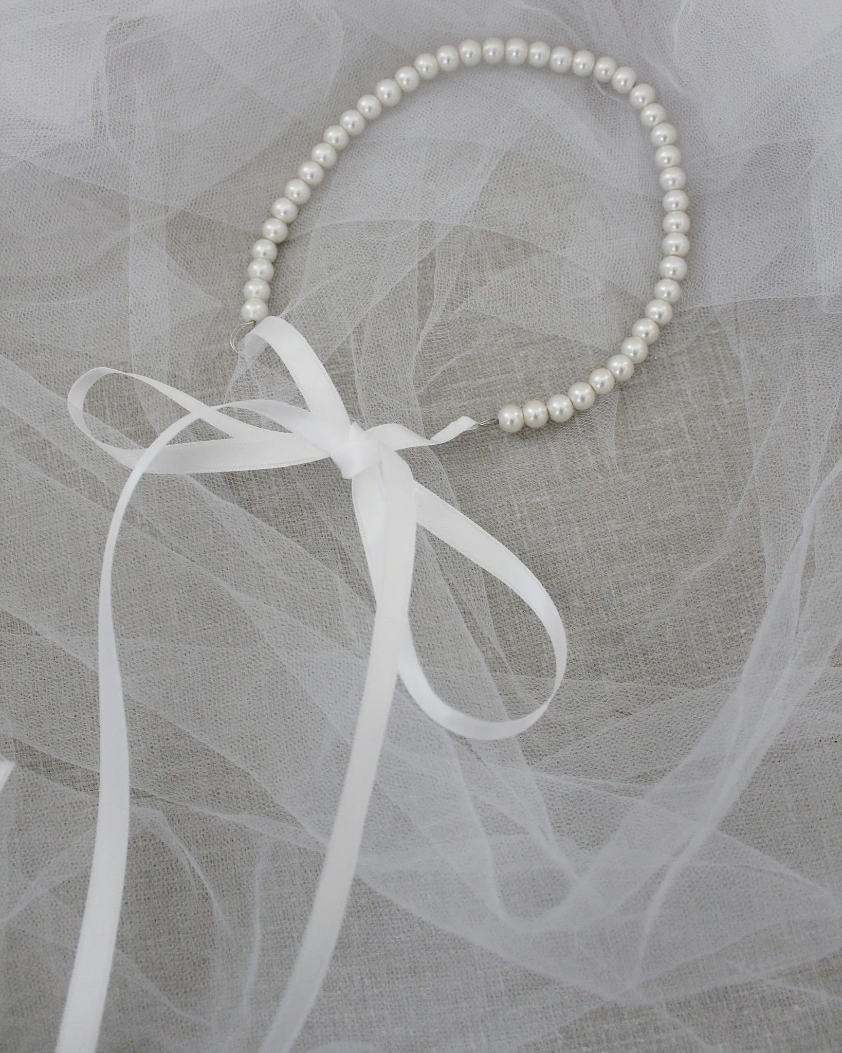 Classic All Pearls Headpiece