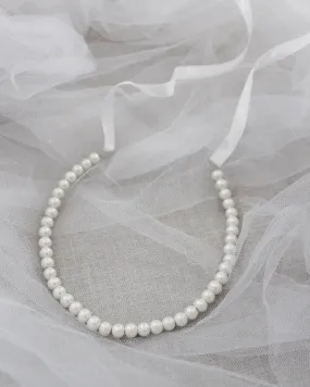 Classic All Pearls Headpiece