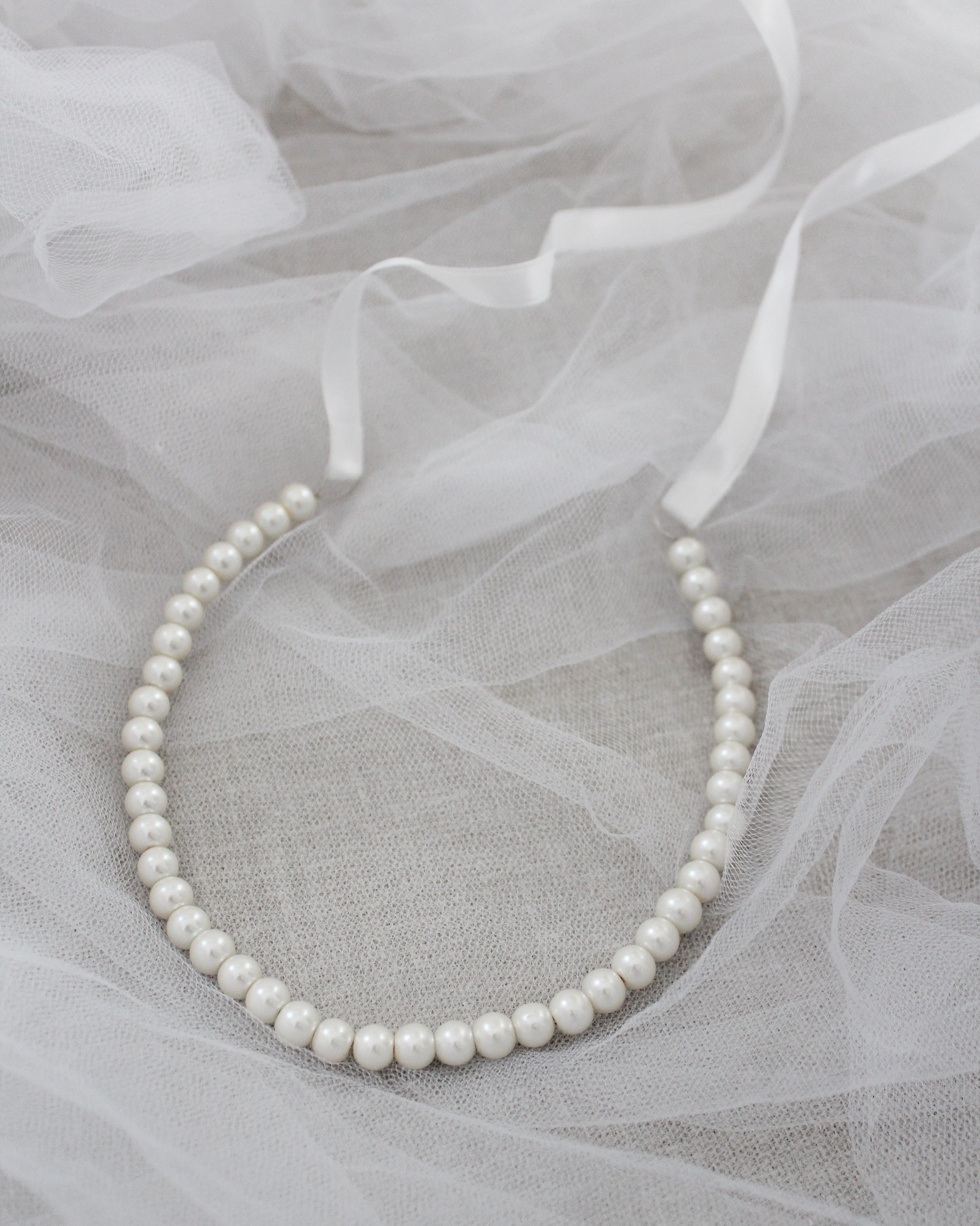 Classic All Pearls Headpiece