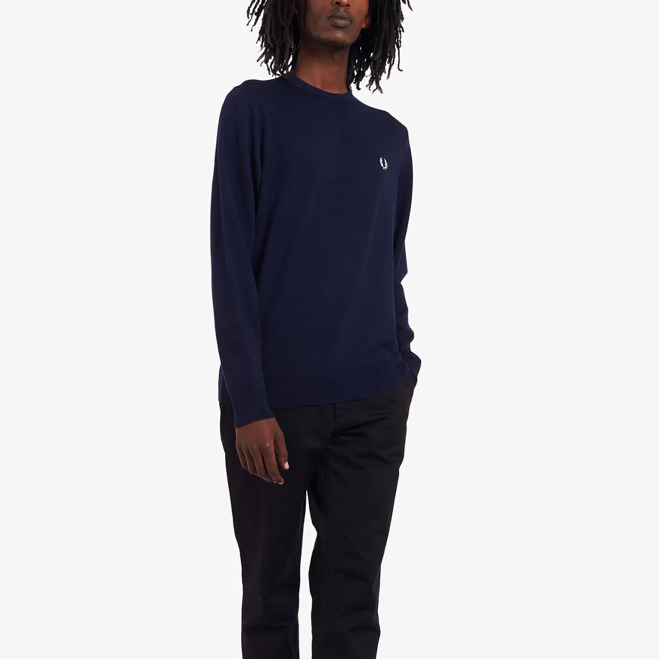 Classic Crewneck Jumper - Navy