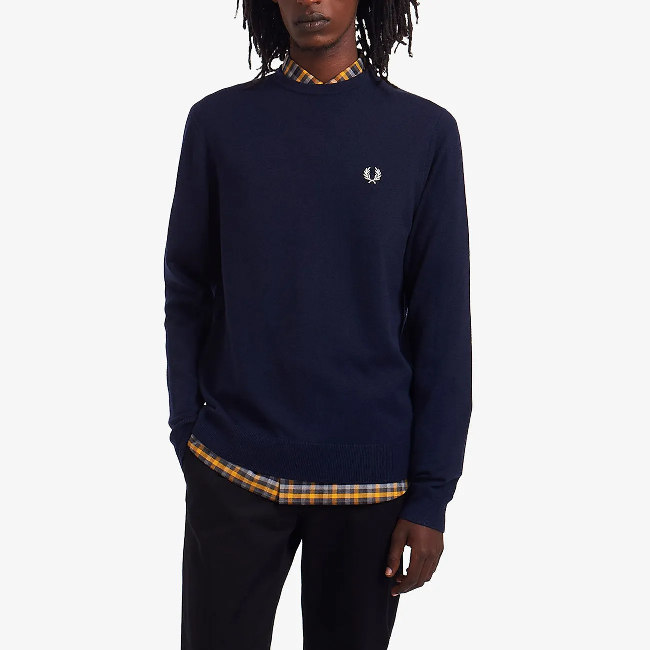 Classic Crewneck Jumper - Navy