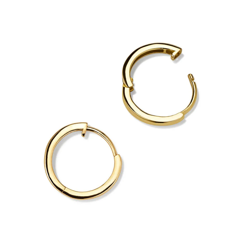 Classic Huggie Hoop Earrings