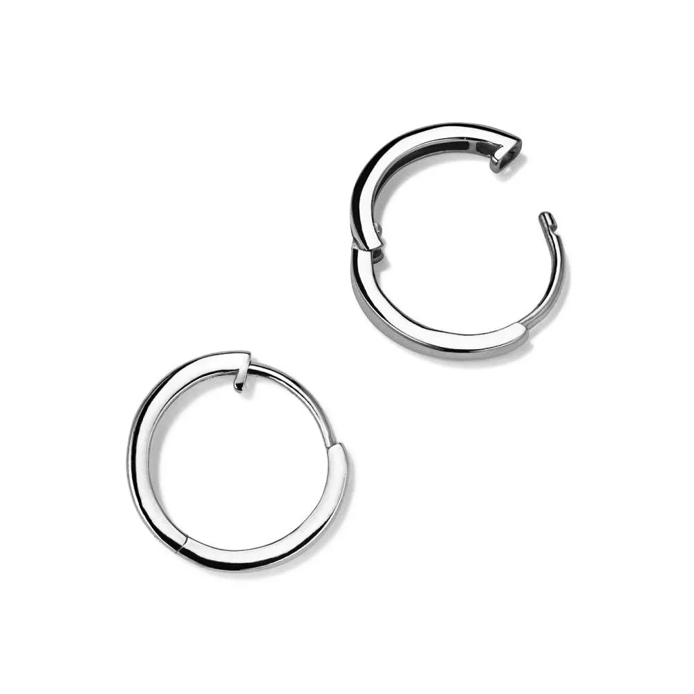 Classic Huggie Hoop Earrings