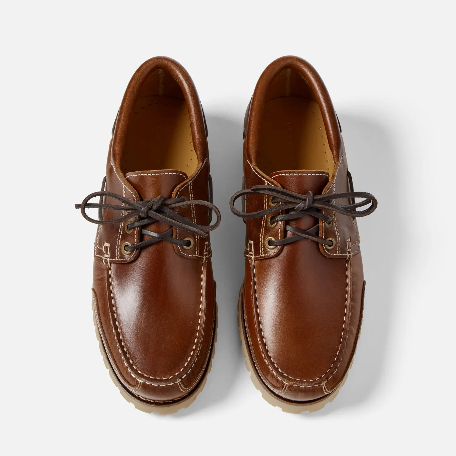 Commando Tobacco Boat Shoe - Men's