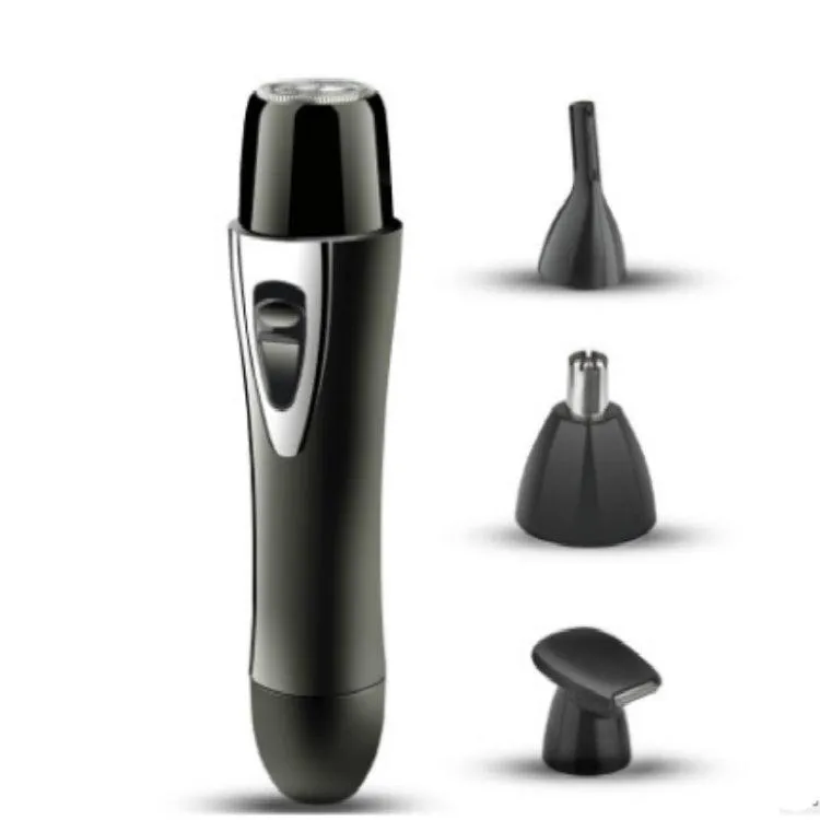 Compact 2-in-1 Electric Lady Shaver & Nose Hair Trimmer