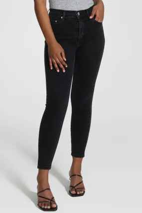 Cult Skinny Turbulent Black Comfort Stretch Denim Jean