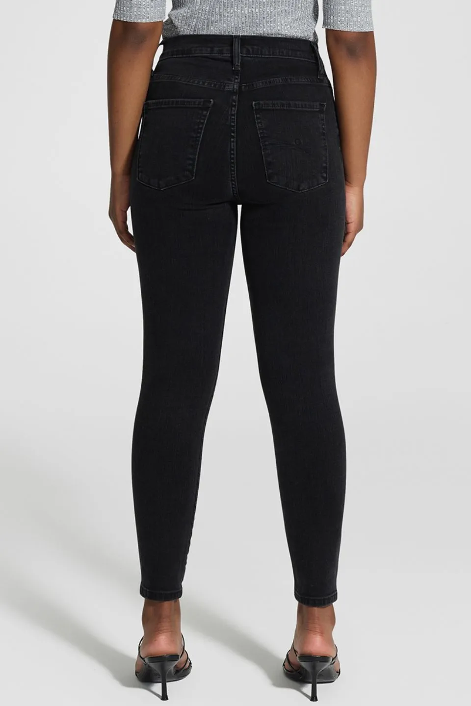 Cult Skinny Turbulent Black Comfort Stretch Denim Jean