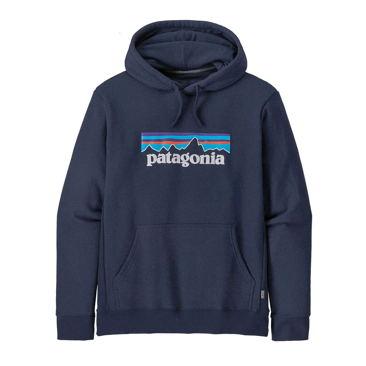 Felpa Uomo Patagonia P-6 Logo Uprisal Blu