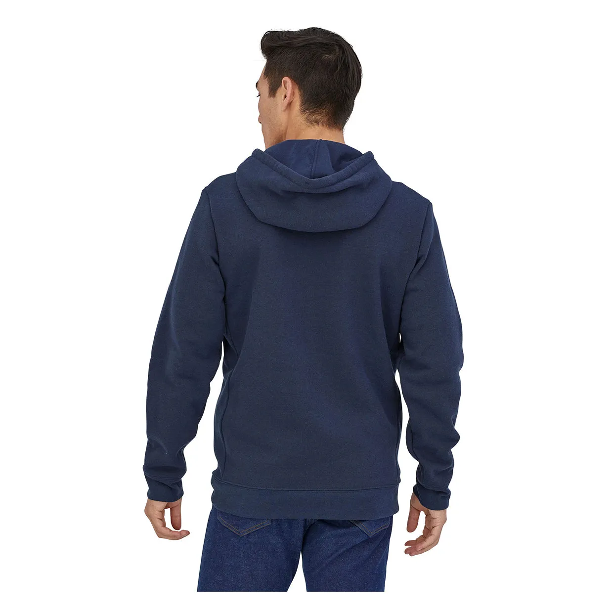 Felpa Uomo Patagonia P-6 Logo Uprisal Blu