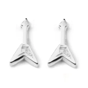 FLYING V Petite Stud Earrings