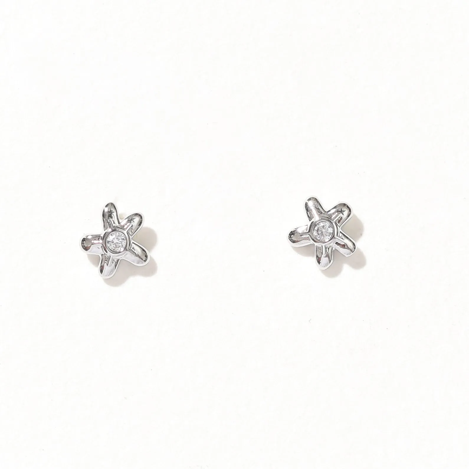 Freesia Stud | Silver