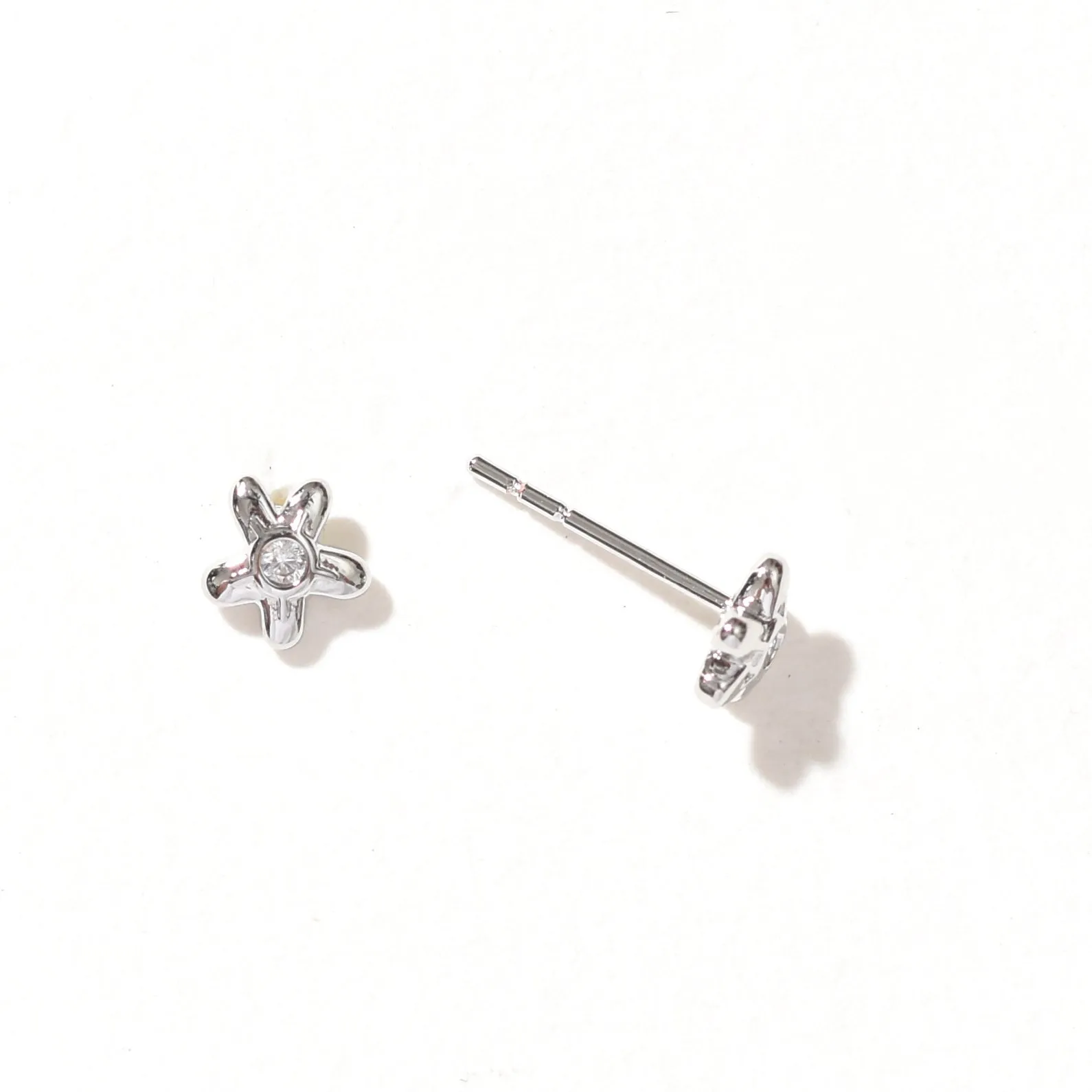 Freesia Stud | Silver