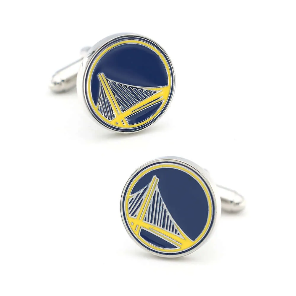 Golden State Warriors Team Men's Swank Cufflinks