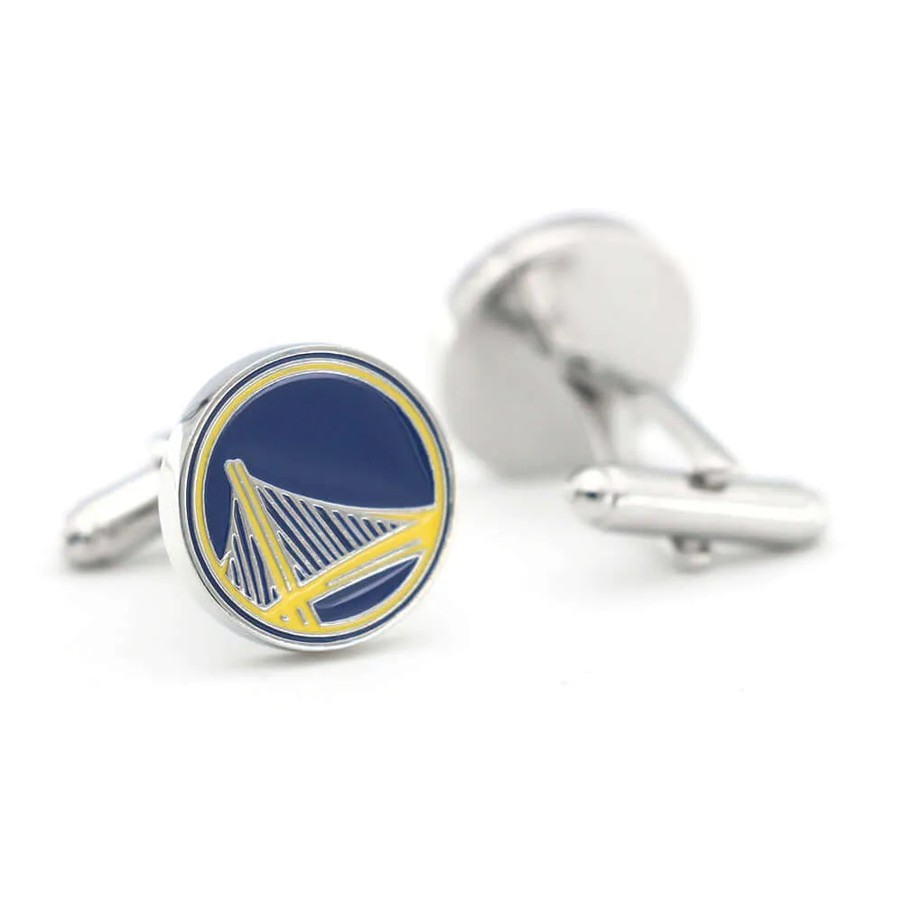 Golden State Warriors Team Men's Swank Cufflinks