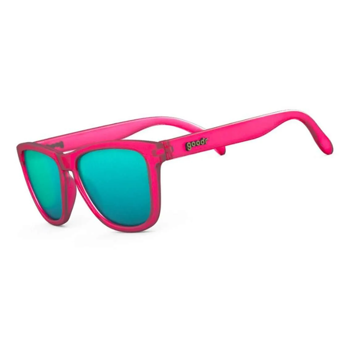 Goodr OG Sunglasses "Flamingos on a Booze Cruise"