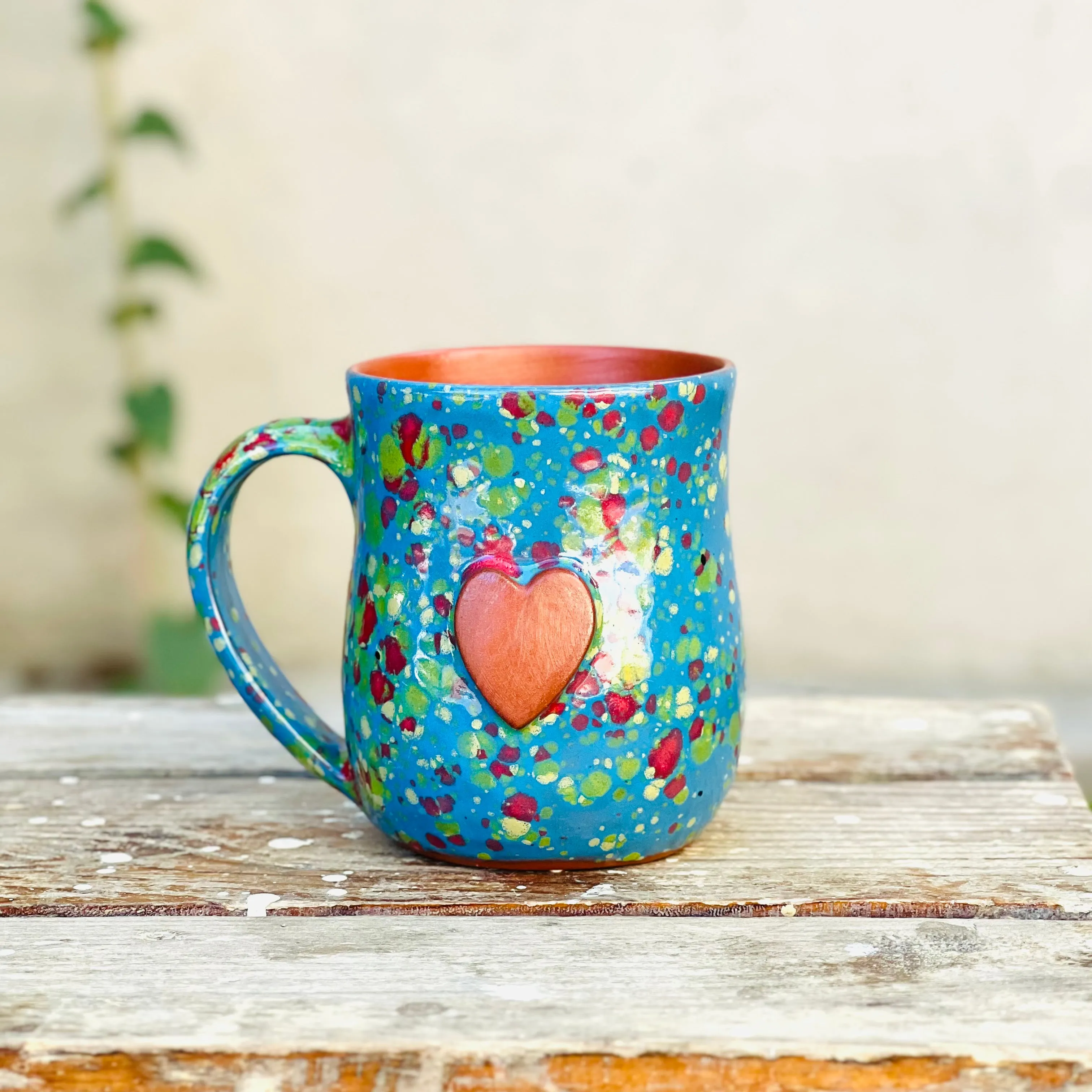 Grande Calliope Mug- Blue Explosion