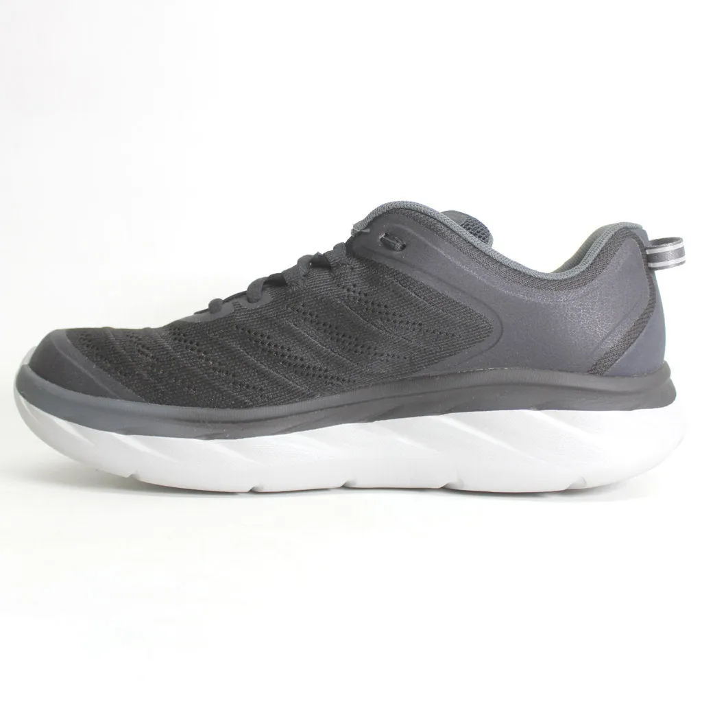 Hoka One One Akasa 1099738-BDSD Textile Mens Trainers - Black - UK 8.5