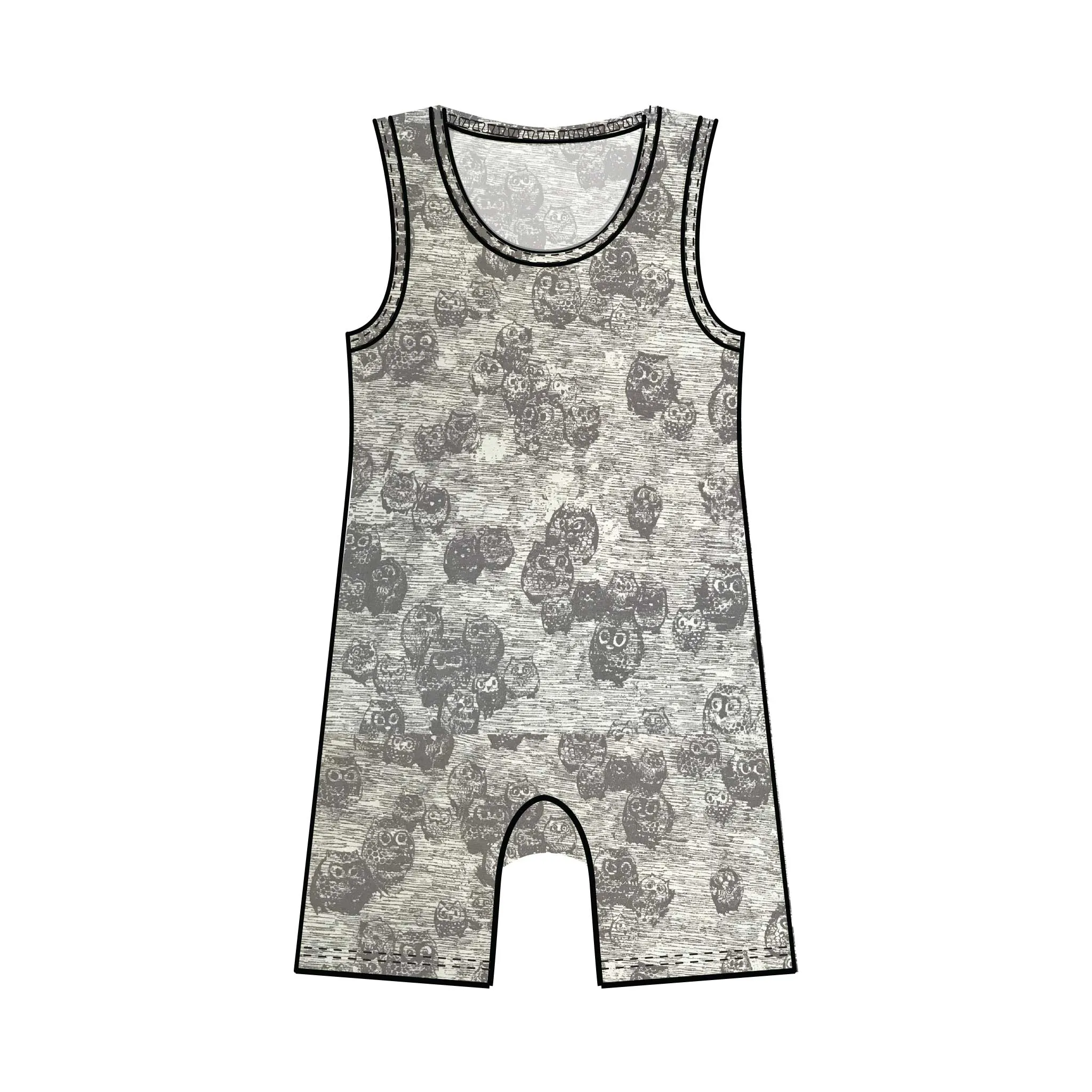 Infant Cotton Knit Summer Baby Rompers - Various Fun Prints | MoonEaze™