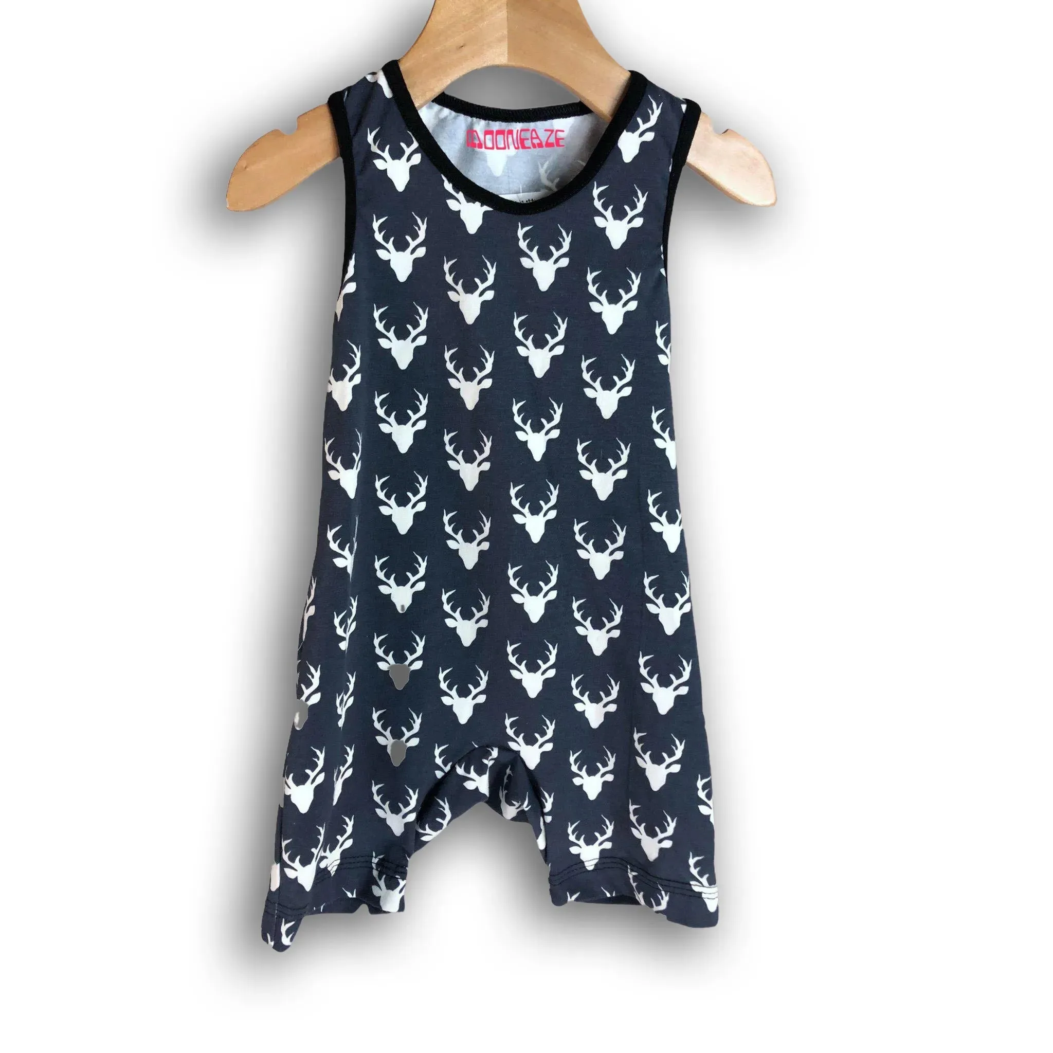 Infant Cotton Knit Summer Baby Rompers - Various Fun Prints | MoonEaze™