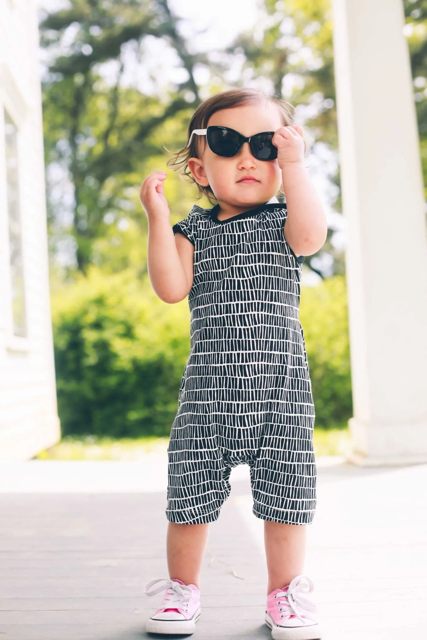 Infant Cotton Knit Summer Baby Rompers - Various Fun Prints | MoonEaze™