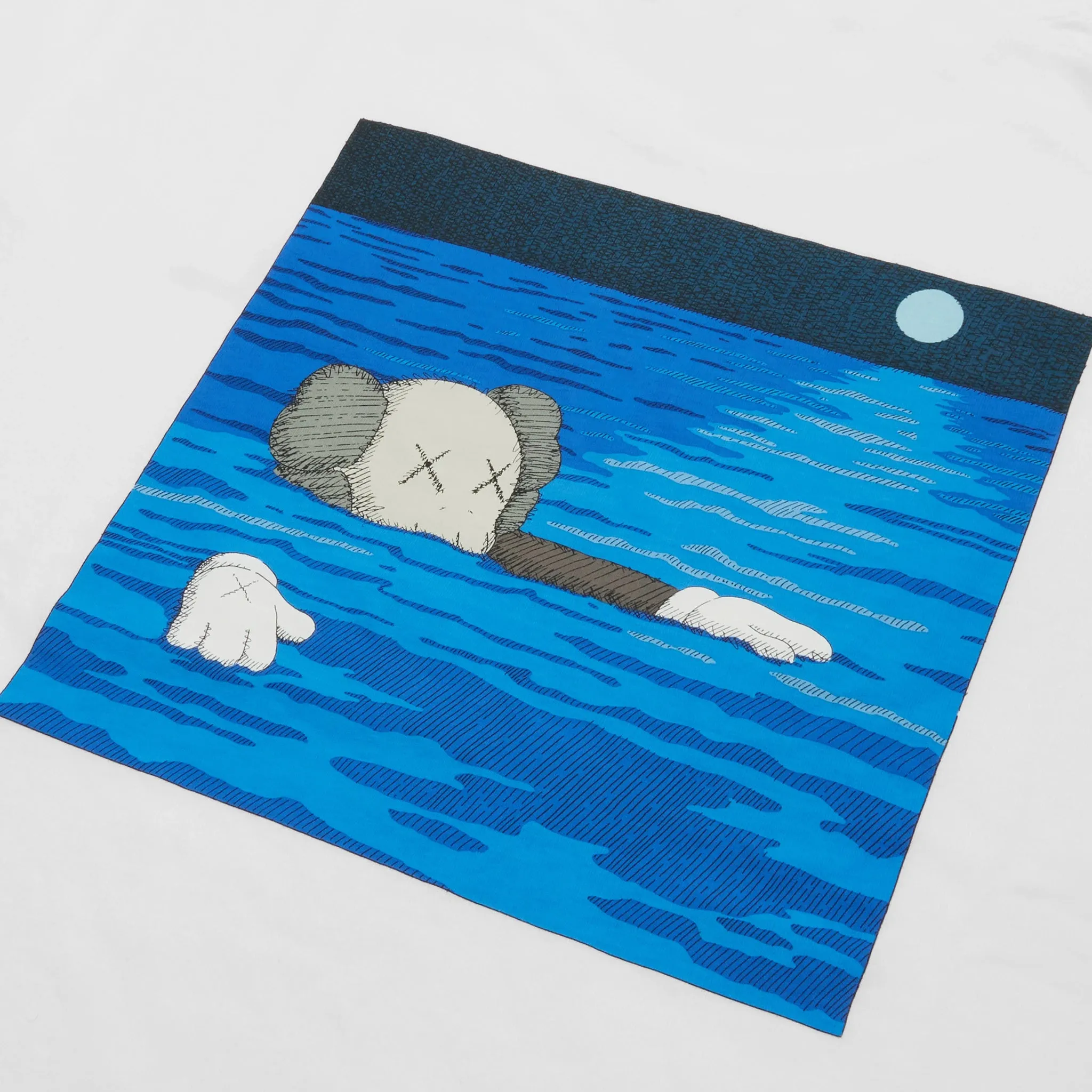 Kaws x Uniqlo UT Artbook Cover White T Shirt