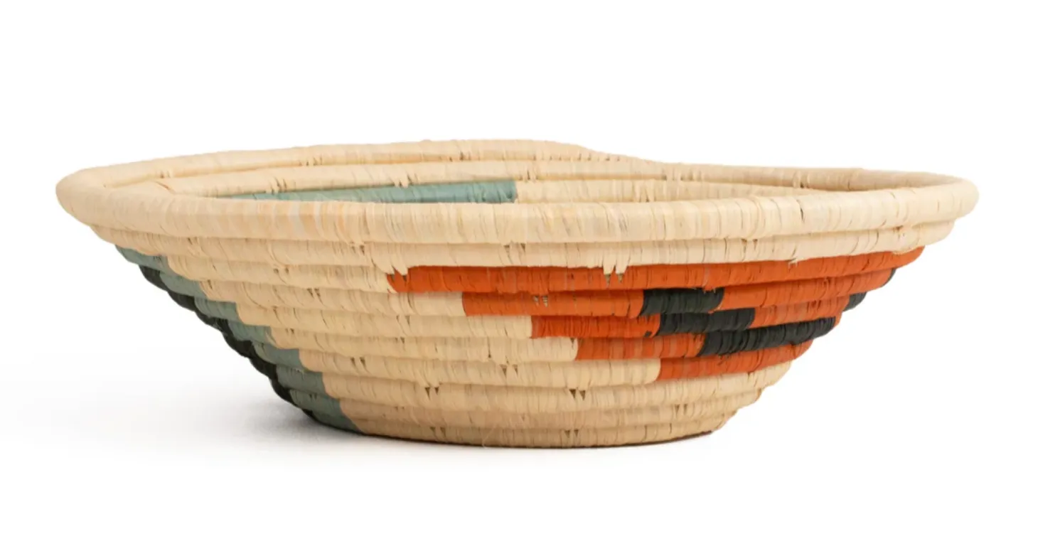 Kazi :: 10 Seratonia Woven Bowl - Palm