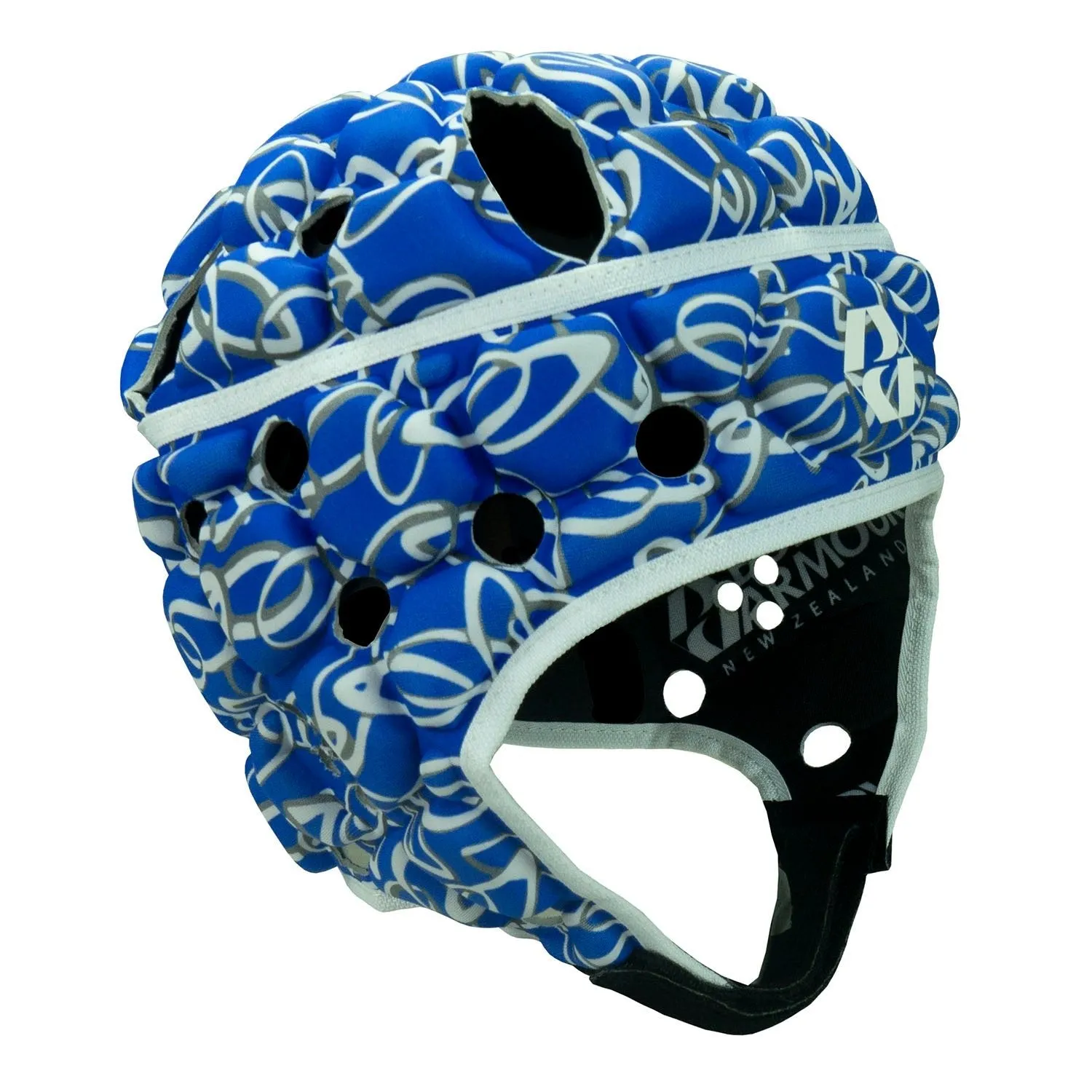 Kids Ventilator Headguard - Blue Chain