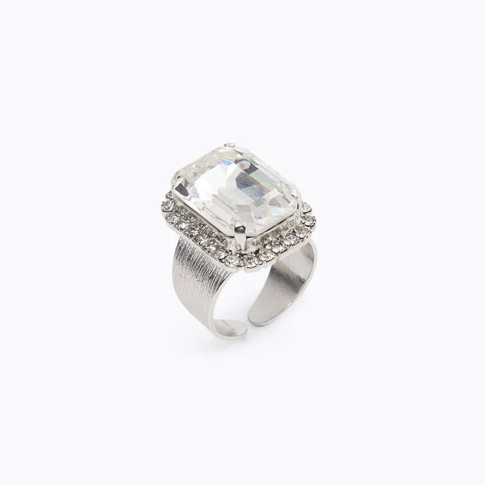 Lydia Cocktail Ring / Crystal