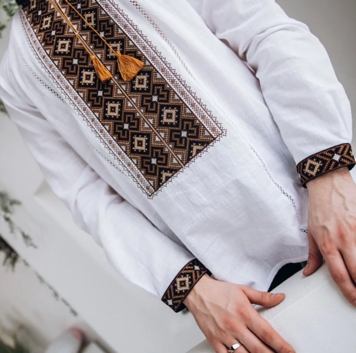 Men’s Embroidered Shirt Lubomyr”